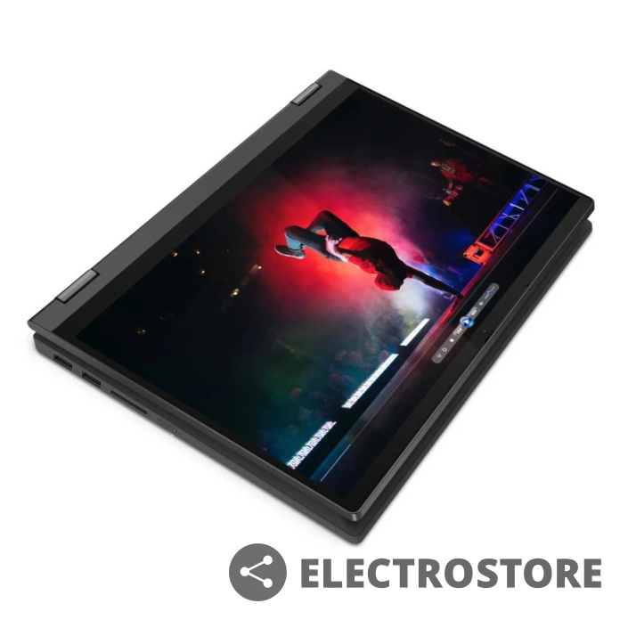 bliżenie na klawiaturę laptopa Lenovo Flex 5 – podświetlana klawiatura dla komfortu nauki | El-Store Warszawa